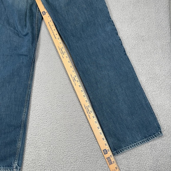 Rare Vintage Diesel Jeans Unique Fades Mens 38x34 (Fit:36x33) Blue Loose Italy - Picture 12 of 14